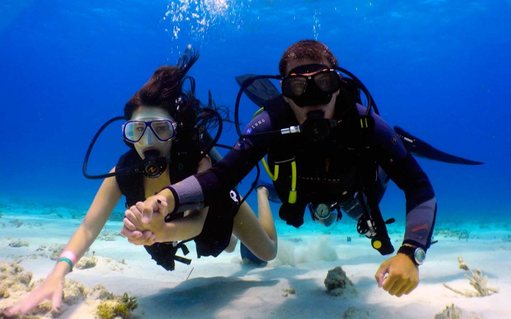 Scuba diving - Explore the turquoise waters of the area!